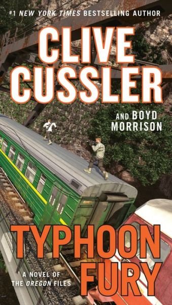 Cover for Clive Cussler · Typhoon Fury - The Oregon Files (Bog) [G.P. Putnam's Sons premium edition. edition] (2018)
