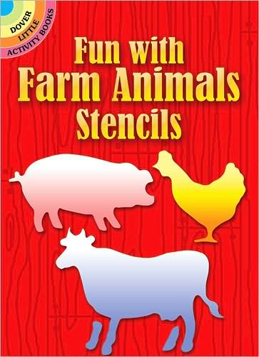 Cover for Paul E. Kennedy · Fun with Stencils: Farm Animals - Little Activity Books (MERCH) (2000)