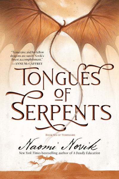 Cover for Naomi Novik · Tongues of Serpents (Paperback Book) (2022)