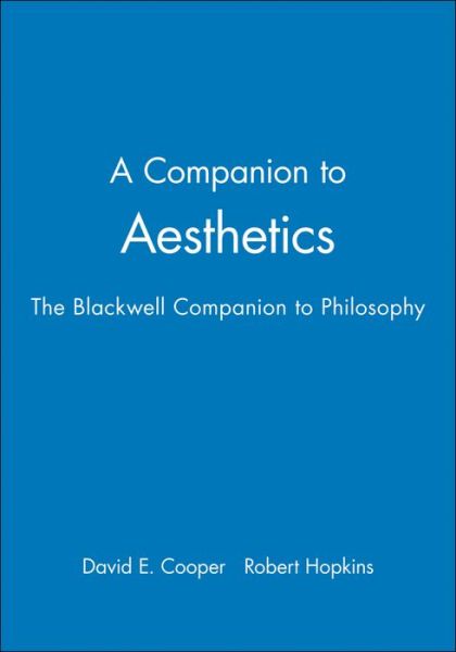 Cover for David Cooper · A Companion to Aesthetics: The Blackwell Companion to Philosophy - Blackwell Companions to Philosophy (Paperback Book) (1995)