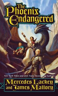 Cover for Mercedes Lackey · The Phoenix Endangered Book Two of The Enduring Flame (Paperback Book) (2009)