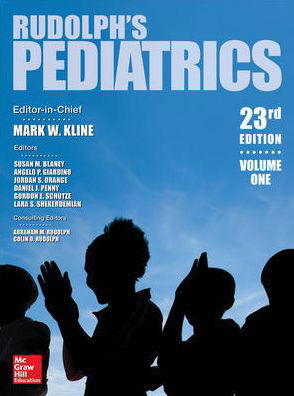 Cover for Mark W. Kline · Rudolph's Pediatrics (Hardcover Book) (2018)