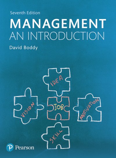 Cover for David Boddy · Management: An Introduction (Paperback Book) [7 New edition] (2016)