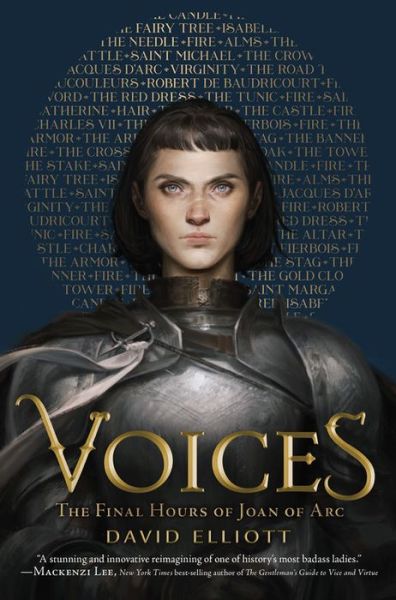 Cover for David Elliott · Voices: The Final Hours of Joan of Arc (Hardcover Book) (2019)