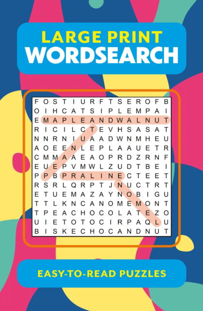 Cover for Eric Saunders · Large Print Wordsearch (Taschenbuch) (2025)