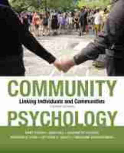 Cover for Bret Kloos · Community Psychology: Linking Individuals and Communities (Paperback Book) [Fourth edition] (2020)