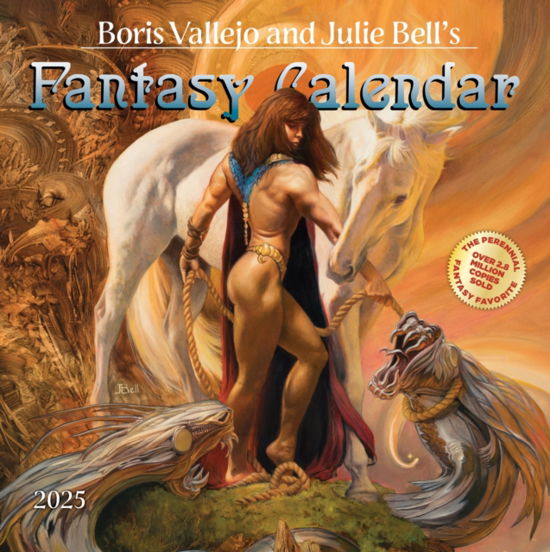 Cover for Boris Vallejo · Boris Vallejo and Julie Bell's Fantasy Wall Calendar 2025: A Year of Classic Images for 225 (Calendar) (2024)