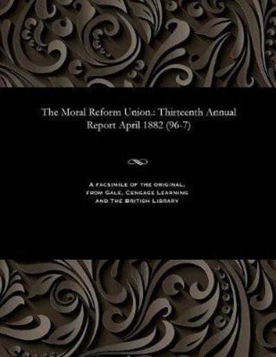 Cover for The Moral Reform Union. (Paperback Book) (1901)
