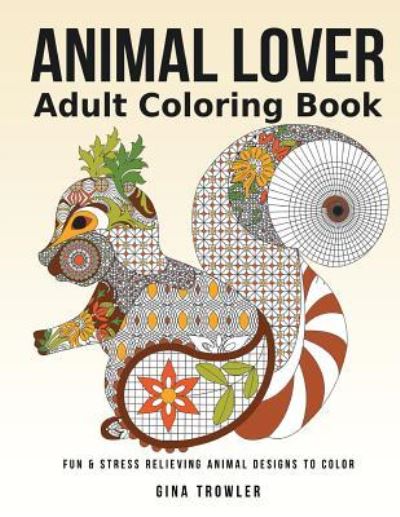 Cover for Animal Coloring Book · Adult Coloring Book (Paperback Book) (2016)