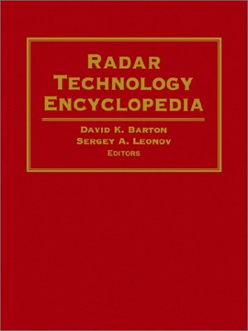 Cover for David K. Barton · Radar Technology Encyclopedia (Pocketbok) (1997)