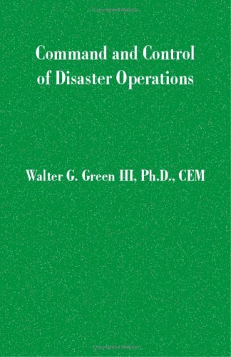Cover for Walter Guerry III Green · Command and Control of Disaster Operations (Taschenbuch) (2001)