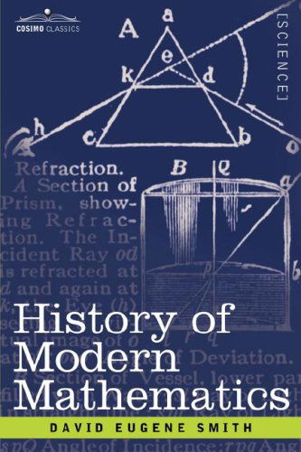 Cover for David Eugene Smith · History of Modern Mathematics (Paperback Book) (2007)