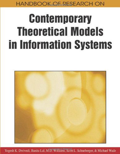 Cover for Yogesh K. Dwivedi · Handbook of Research on Contemporary Theoretical Models in Information Systems (Hardcover Book) (2009)