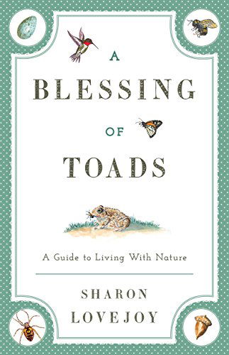 Cover for Sharon Lovejoy · A Blessing of Toads: A Guide to Living with Nature (Paperback Book) (2015)