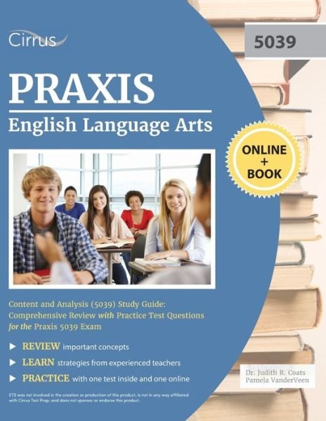 Praxis English Language Arts Content and Analysis (5039) Study Guide - Cirrus - Bücher - Cirrus Test Prep - 9781635308594 - 11. November 2020