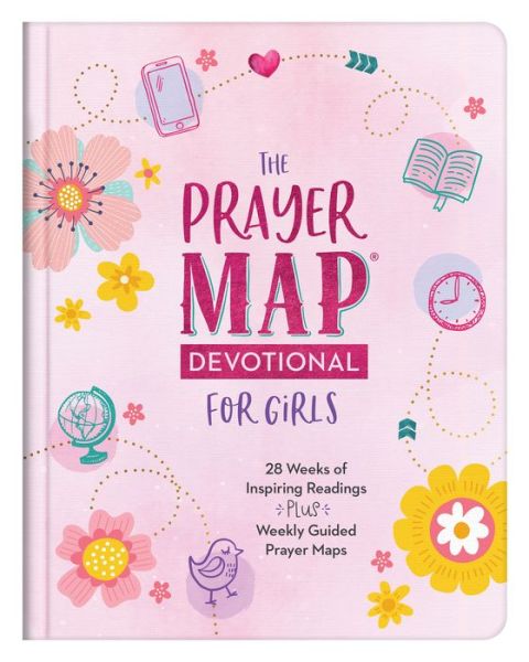 Cover for Janice Thompson · The Prayer Map Devotional for Girls (Hardcover Book) (2022)