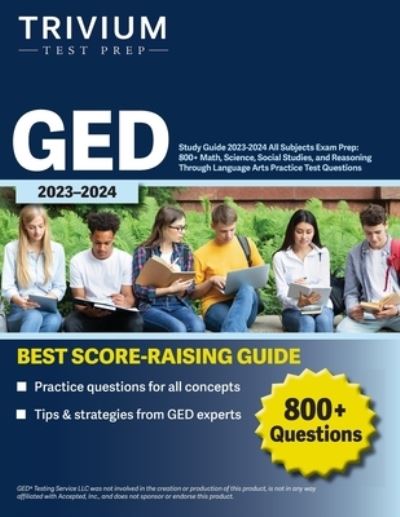 GED Study Guide 2023 All Subjects Exam Prep - Simon - Books - Trivium Test Prep - 9781637982594 - November 5, 2022