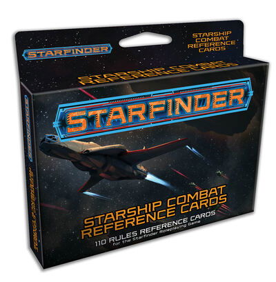 Starfinder Starship Combat Reference Cards - Paizo Staff - Board game - Paizo Publishing, LLC - 9781640782594 - January 12, 2021