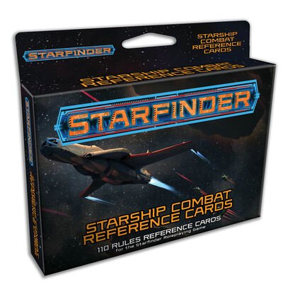 Cover for Paizo Staff · Starfinder Starship Combat Reference Cards (GAME) (2021)
