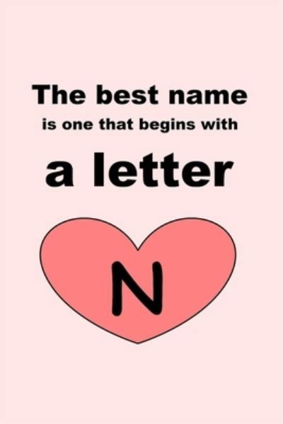 Cover for Letters · The best name is one that begins with a letter N (Paperback Book) (2019)