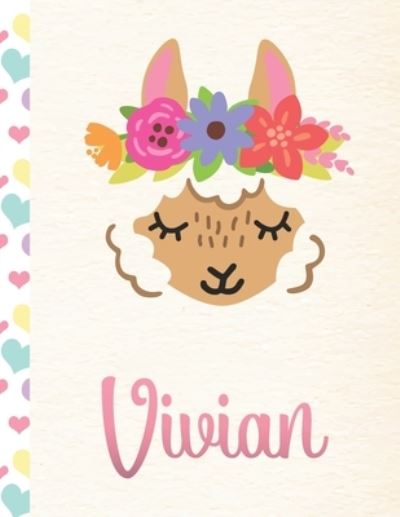 Cover for Llama Handwriting · Vivian (Paperback Book) (2019)