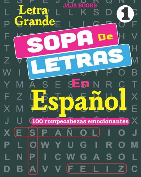 Cover for J S Lubandi · SOPA De LETRAS En Espanol; Vol. 1 (Paperback Book) (2019)