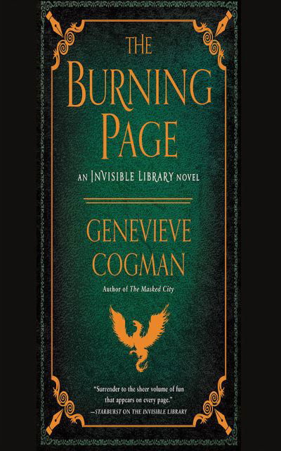 Cover for Genevieve Cogman · The Burning Page (CD) (2020)