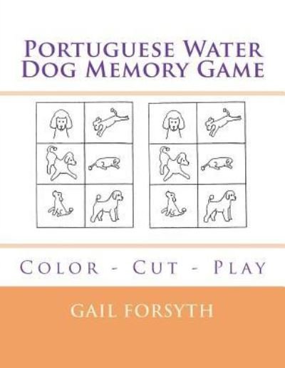 Cover for Gail Forsyth · Portuguese Water Dog Memory Game (Pocketbok) (2018)