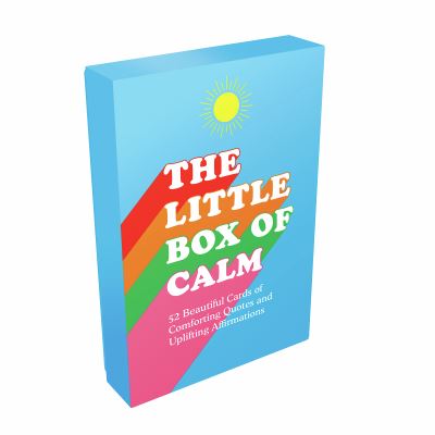 Cover for Summersdale Publishers · The Little Box of Calm: 52 Beautiful Cards of Comforting Quotes and Uplifting Affirmations (Flashcards) (2021)