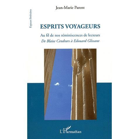 Cover for Jean-Marie Parent · Esprits voyageurs (Paperback Book) (2020)