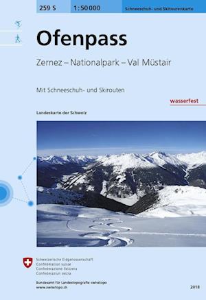 Cover for Switzerland Swisstopo · Ofenpass 2018 (Map) (2018)