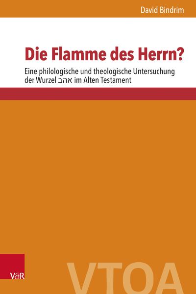 Cover for David Bindrim · Die Flamme des Herrn? (Book) (2023)