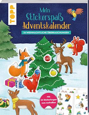 Mein Stickerspaß-Adventskalender - Mimi Hecher - Bücher - Frech - 9783735891594 - 14. August 2024