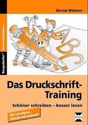 Cover for Bernd Wehren · Das Druckschrift-Training (Pamphlet) (2008)