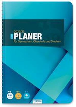 Cover for Trötsch Verlag GmbH · Trötsch Gymnasialplaner Blue 2022/2023 (Paperback Book) (2022)