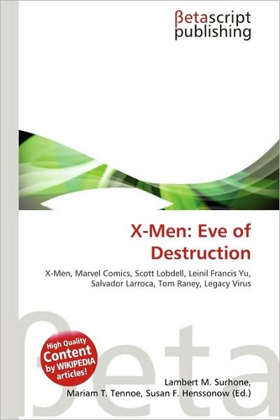 Cover for X-Men · Eve of Destruction (Buch)