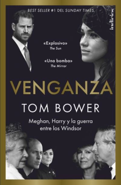 Cover for Tom Bower · Venganza (Pocketbok) (2023)