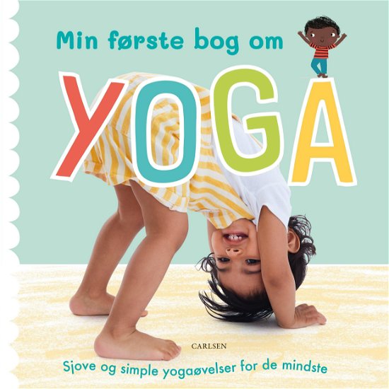 Cover for . · Min første bog om yoga (Cardboard Book) [1th edição] (2020)