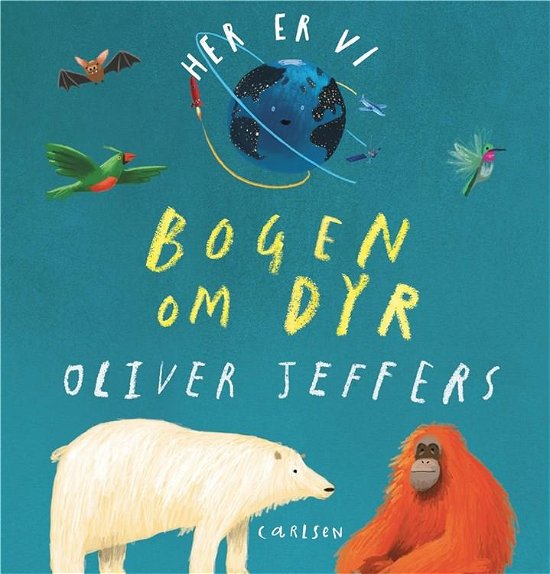 Cover for Oliver Jeffers · Bogen om dyr (Papbog) [1. udgave] (2022)