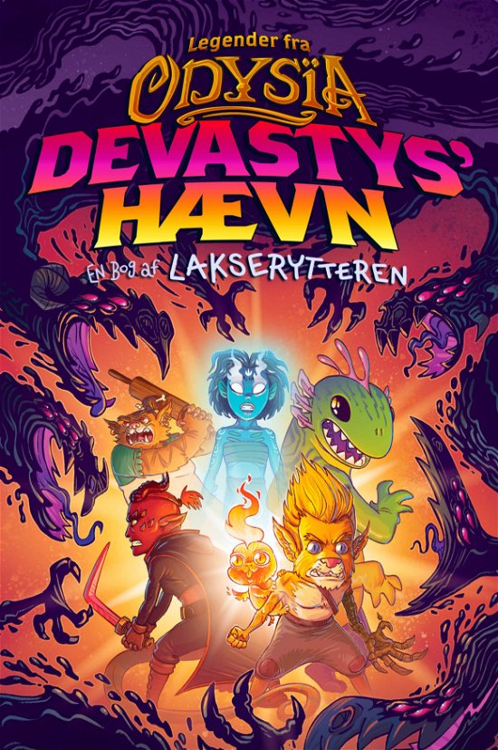 Cover for Lakserytteren · Legender fra Odysïa: Devastys' hævn (Inbunden Bok) [1:a utgåva] (2023)