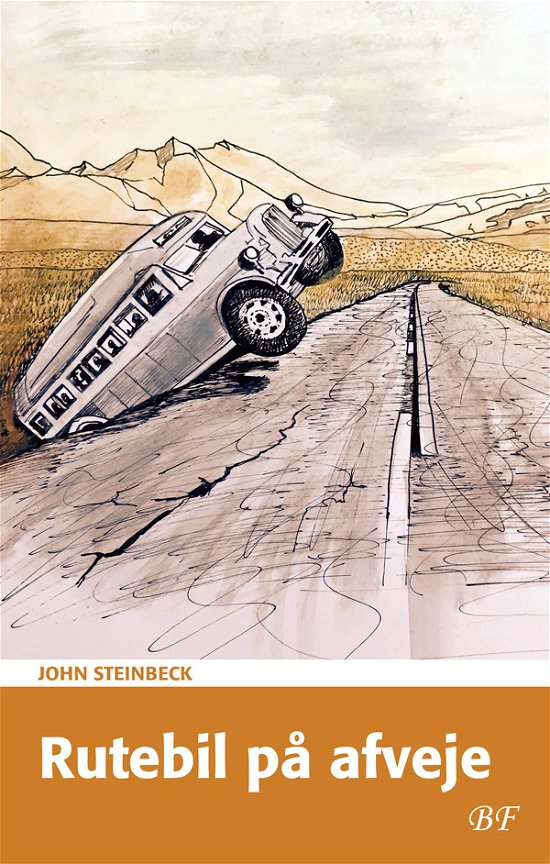 Cover for John Steinbeck · Rutebil på afveje (Sewn Spine Book) [1.º edición] (2017)