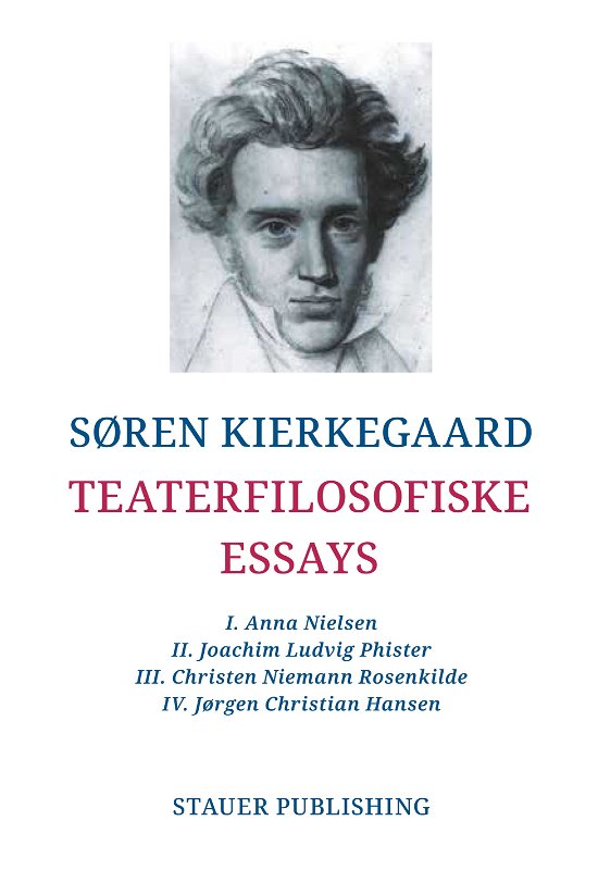 Cover for Søren Kierkegaard · Teaterfilosofiske Essays (Heftet bok) (2022)