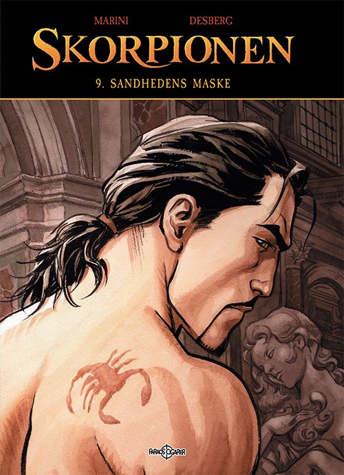 Cover for S. Desberg Marini · Skorpionen. Sandhedens maske (Bog) [1. udgave] (2017)