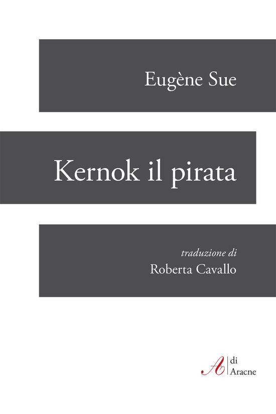 Cover for Eugene Sue · Kernok Il Pirata (Book)