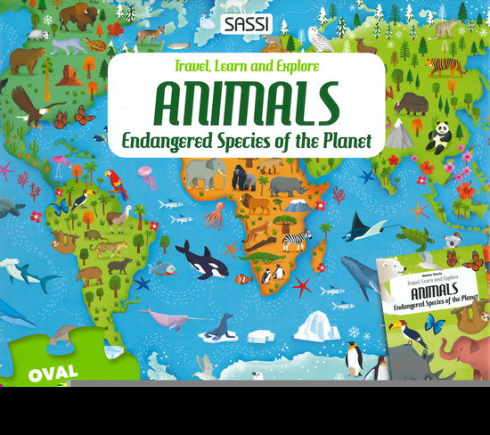 Cover for M Gaule · Animals Endangered Species - Learn, Travel &amp; Explore (Paperback Book) (2021)