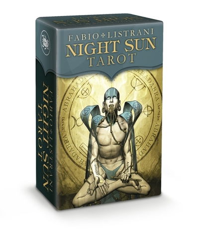 Cover for Listrani, Fabio (Fabio Listrani) · Night Sun Tarot -  Mini Tarot (Lernkarteikarten) (2020)