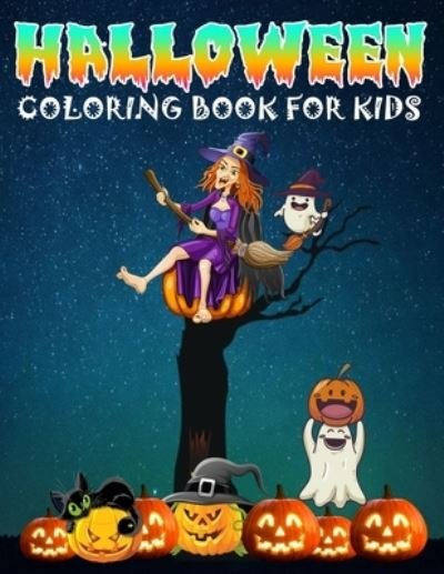 Halloween Coloring Book For Kids - Xskul Art - Bøger - Independently Published - 9798693609594 - 4. oktober 2020