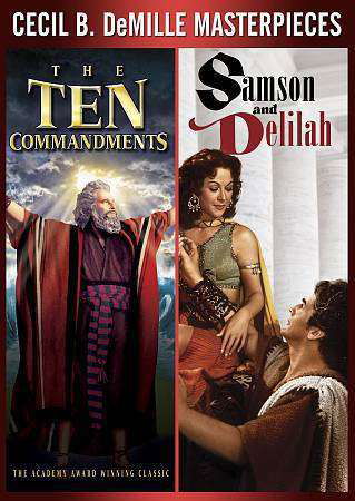 Cover for Ten Commandments (1956) / Samson &amp; Delilah (DVD) (2017)