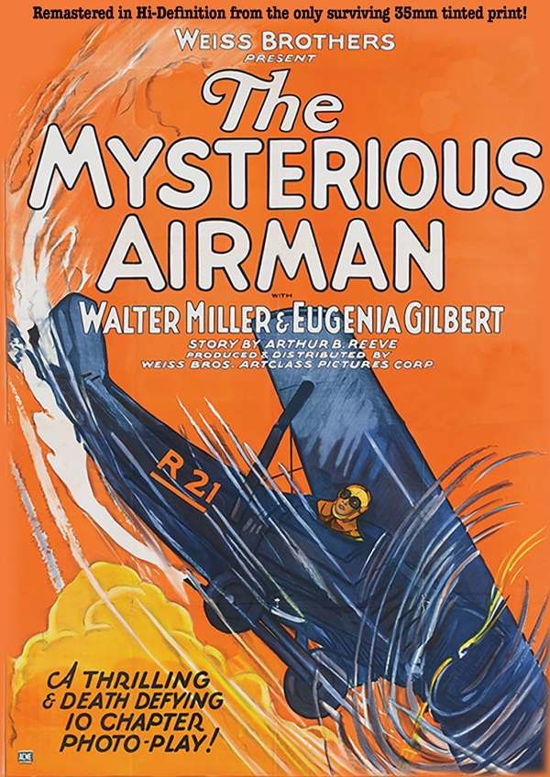 Cover for DVD · The Mysterious Airman (DVD) (2017)