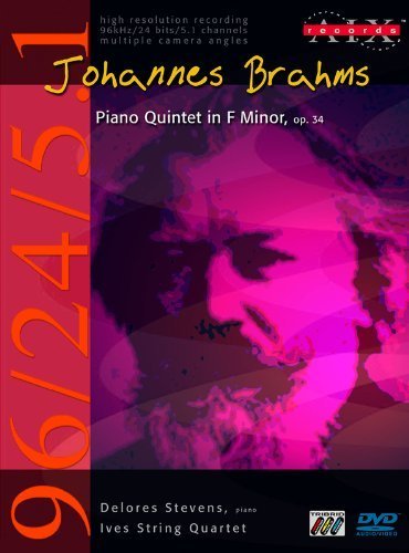 Cover for Brahms / Stevens / Malan / Freier / Harrison · Piano Quintet in F Minor Op. 34 (DVD) (2002)
